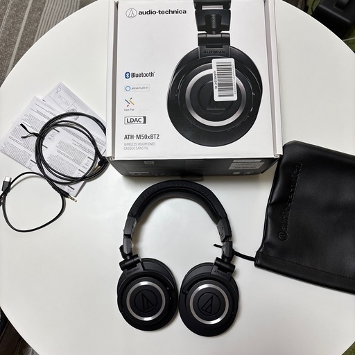ワイヤレスヘッドホン ATH-M50xBT2