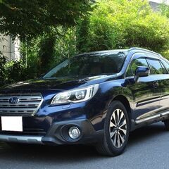 車検満タン 28年式 BS9 アウトバック リミテッド アイサイト 全車速追従機能付クルーズ ナビ フルセグTV Bluetooth バックモニター パワーバックドア スマートキー 本革シート シートヒーター LEDライト ETCの画像