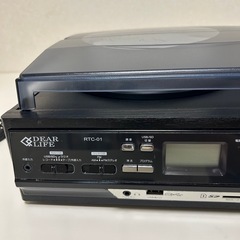 激安✨PIF DEAR LIFE RTC-01 レコードプレーヤーの画像