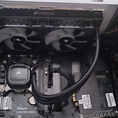 中古ゲーミングPCパーツ CORSAIR簡易水冷等の画像