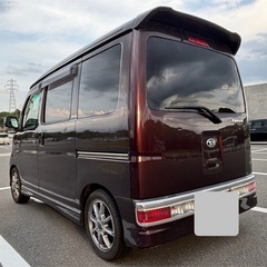 アトレーワゴン　カスタムターボRS　ディスプレイオーディオ　ＥＴＣ　車検令和８年７月　ＴＥＩＮ車高調　１４インチ社外アルミ　修復歴無の画像