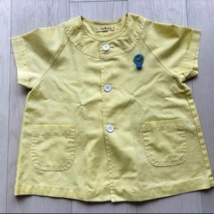 青い鳥幼稚園　年少　スモック　制服　夏服　冬服　セット　半袖　長袖の画像