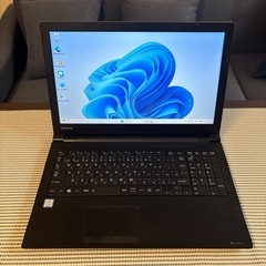 DynabookB65/DN第8世代i3-8130Uカスタム仕様オフィス付き②バッテリー良好の画像