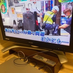 SHARP32インチテレビ&レコーダー
の画像