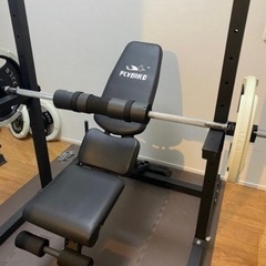 【値下げ】ベンチプレスセットの画像