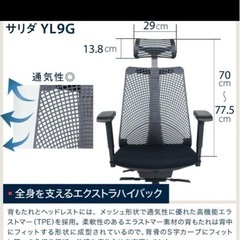 イトーキ　オフィスチェア　ゲーミング仕様の画像