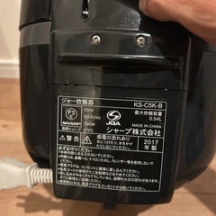炊飯器　3合の画像