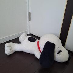 スヌーピー 大きいぬいぐるみの画像