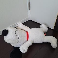 スヌーピー 大きいぬいぐるみの画像