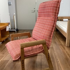 リクライニング高座チェア【町田市再生家具】　251412の画像