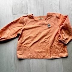 青い鳥幼稚園　年少　スモック　制服　冬服　セット　長袖　ズボン　赤白帽子の画像