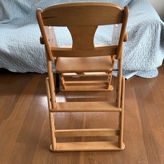 【お取り引き相手が決定致しました】ベビーチェア 高さ変更可能の画像