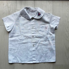 青い鳥幼稚園　制服　ズボン　赤白帽子　チャッピー帽　ブラウス　長袖　半袖　セットの画像