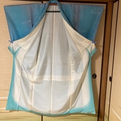 着物　色無地　袷　しつけ糸付き　未使用品の画像