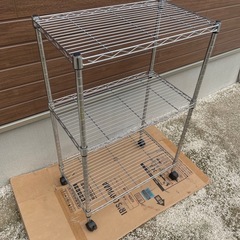メタルラック(キャスター付き)の画像