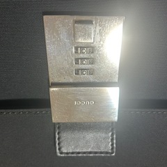 GUCCI グッチ ナイロンキャンバス ダイヤルロック式 ビジネスバッグの画像