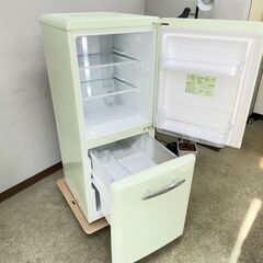 【3ヵ月保証付き】エディオン 2ドア冷蔵庫 149L 2021年製 配送・設置込み！メルカリよりお得 KR0074の画像