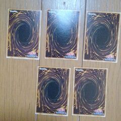 遊戯王カード5枚セット　20年以上前の昭和レア物　の画像