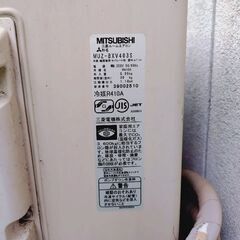 三菱エアコン 6畳用、2台（中古）の画像
