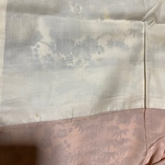 着物　小紋　袷　しつけ糸付き　未使用品の画像