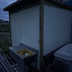 倉庫　プレハブ　物置中古錆だらけだけど‼️の画像