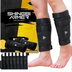 TENASGEAR シノビアーマー【厚み30％オフ服下着用可】アンクルウェイト リストウェイト 10段階調整 薄型 4.2kg 修行 トレーニングの画像