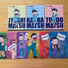 おそ松さん　クリアファイルの画像