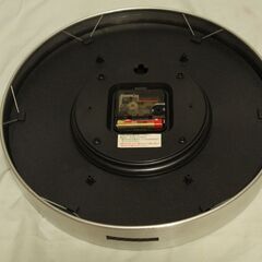 シンプル　掛け時計　動作確認済みの画像