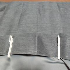 美品②防炎カーテン(２枚セット)の画像