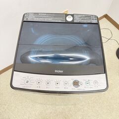 【3ヵ月保証付き】Haier 洗濯機 5.5kg 2021年製 配送・設置込み！メルカリよりお得 KW0057の画像
