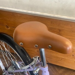 【防犯登録無料！】24インチ　子供用自転車　パープルの画像