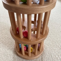 Edute 木製 知育玩具　ラトルタワー　子供　おもちゃの画像