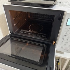 8月18日午前中引渡し 冷蔵庫とオーブンレンジの画像