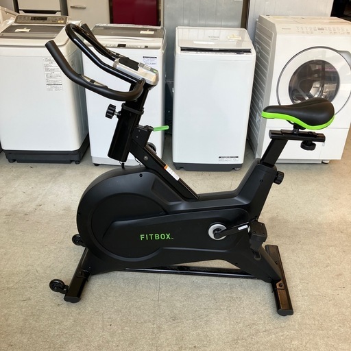 K2508-146 FITBOX フィットネスバイク FBX-002B_01 動作確認済み キズ汚れ有り