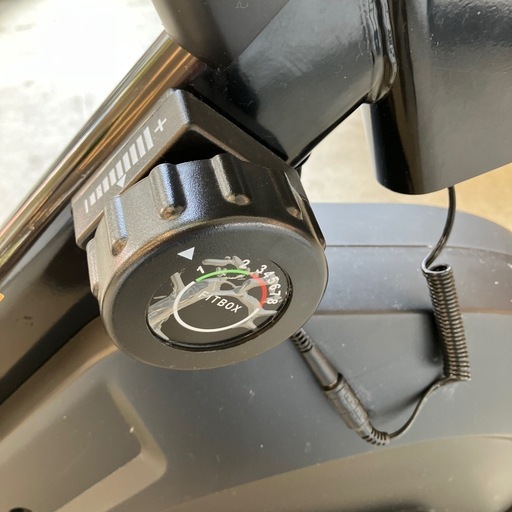 K2508-146 FITBOX フィットネスバイク FBX-002B_01 動作確認済み キズ汚れ有り