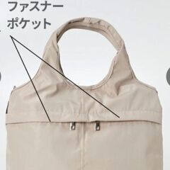 polka polka 10ポケット2WAYトートバッグの画像