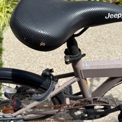 Jeep折りたたみ自転車の画像
