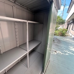 イナバ物置　倉庫2台　福山市　バラ売り可の画像