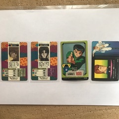 るろ剣と幽白のキラカードの画像
