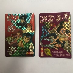 るろ剣と幽白のキラカードの画像