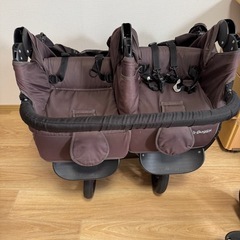 Air buggy ベビーカー双子 の画像