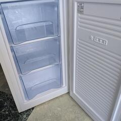アイリスオーヤマ 冷凍庫 60L ホワイト IUSD-6B-W　中古　リサイクルショップ宮崎屋住吉店25.8.14 の画像