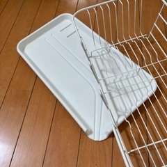 水切りラック　水切りかごの画像