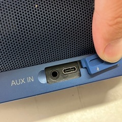  I2508-394 ANABAS ABS-215 Bluetooth スピーカー 2022年製 ケーブルなし　動作確認済み キズ汚れ有りの画像