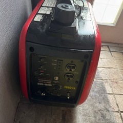 インバーター発電機　1.6k VA ナカトミ　の画像