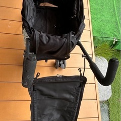 ペットカート　折りたためる　ダメージデニム　新品同様の画像