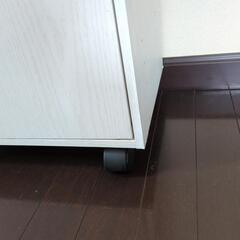カラーボックス　キャスター付の画像
