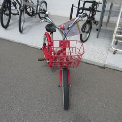 18インチ　子供用自転車　アサヒ　赤　エキスパート藤沢辻堂店の画像