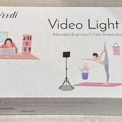 撮影ライト2本セット スタジオ照明　撮影用ライトLEDビデオライト 写真スタジオ撮影 2800-6500Kの画像