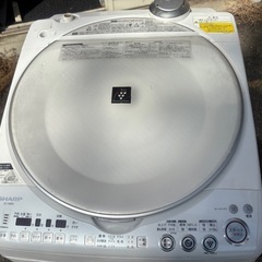 SHARP シャープ 8.0kg洗濯乾燥機  ES-TX800-W 2011年製の画像